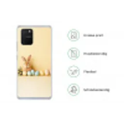 Eieren -  Konijn - Pasteltinten Telefoonhoesje Samsung Galaxy S10 Lite klein -specsS10Lite
