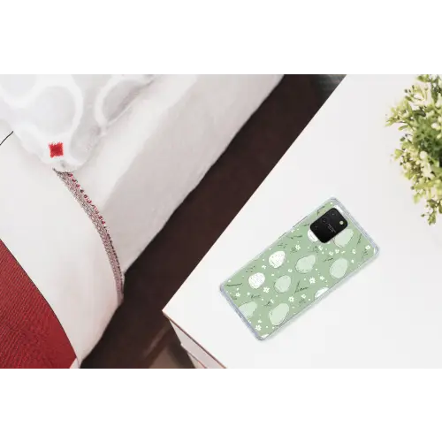 Groen - Eieren - Patroon Telefoonhoesje Samsung Galaxy S10 Lite klein -kamerS10Lite