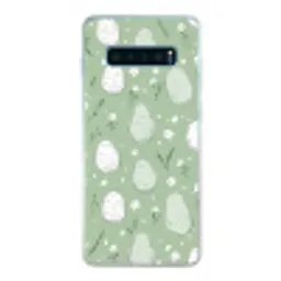 Groen - Eieren - Patroon Telefoonhoesje Samsung Galaxy S10 Lite klein -3d