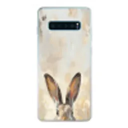 Haas - Oren - Bruin Telefoonhoesje Samsung Galaxy S10 Lite klein -3d