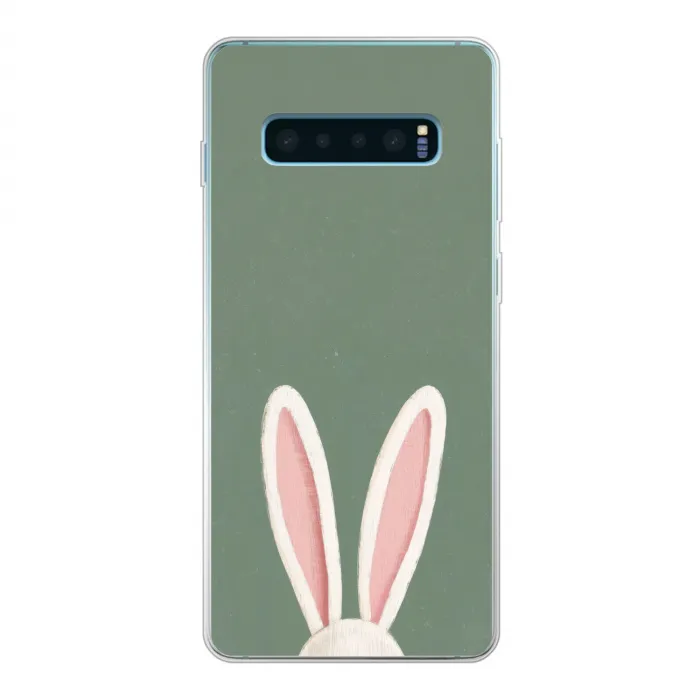 Hazen - Oren - Roze Telefoonhoesje Samsung Galaxy S10 Lite klein -3d