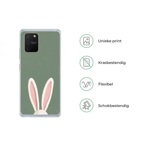 Hazen - Oren - Roze Telefoonhoesje Samsung Galaxy S10 Lite klein -specsS10Lite