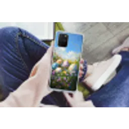 Grasveld - Eieren - Bloemen Telefoonhoesje Samsung Galaxy S10 Lite klein -handS10Lite