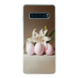 Lelies - Eieren - Pasen Telefoonhoesje Samsung Galaxy S10 Lite klein -3d