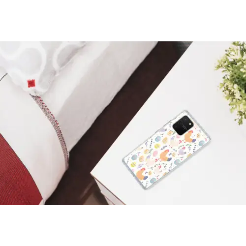 Patroon - Kip - Paaseieren Telefoonhoesje Samsung Galaxy S10 Lite klein -kamerS10Lite