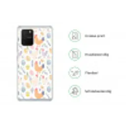 Patroon - Kip - Paaseieren Telefoonhoesje Samsung Galaxy S10 Lite klein -specsS10Lite
