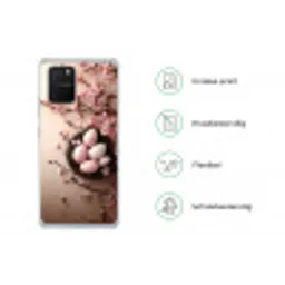 Roze - Bloesems - Eieren Telefoonhoesje Samsung Galaxy S10 Lite klein -specsS10Lite