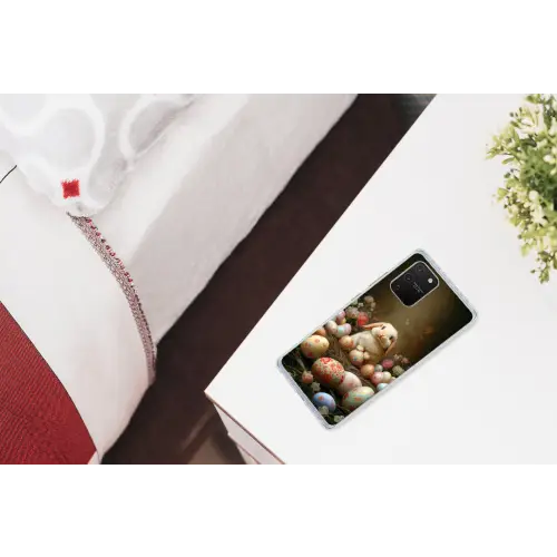 Konijn - Paaseieren - Stilleven Telefoonhoesje Samsung Galaxy S10 Lite klein -kamerS10Lite