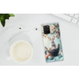 Konijn - Eieren - Mand Telefoonhoesje Samsung Galaxy S10 Lite klein -oordopS10Lite
