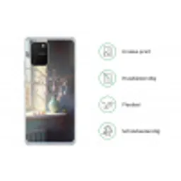Stilleven - Vaas - Paastak Telefoonhoesje Samsung Galaxy S10 Lite klein -specsS10Lite
