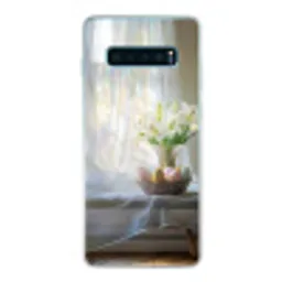 Vaas - Eieren - Bloemen Telefoonhoesje Samsung Galaxy S10 Lite klein -3d