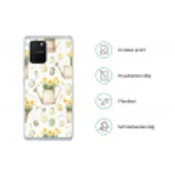 Gieter - Bloemen - Eieren Telefoonhoesje Samsung Galaxy S10 Lite klein -specsS10Lite