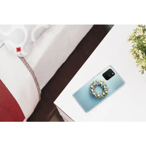 Krans - Eieren - Bloemen Telefoonhoesje Samsung Galaxy S10 Lite klein -kamerS10Lite