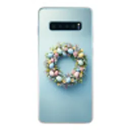 Krans - Eieren - Bloemen Telefoonhoesje Samsung Galaxy S10 Lite klein -3d