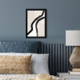 Abstract - Lijn - Design - Pastel fotolijst zwart zonder passe partout klein -sfeer3