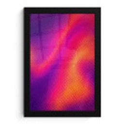 Abstract - Patroon - Kleurverloop fotolijst zwart zonder passe partout klein -3d