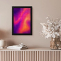 Abstract - Patroon - Kleurverloop fotolijst zwart zonder passe partout klein -sfeer5