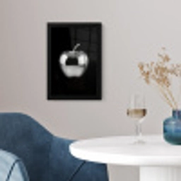 Appel - Metallic - Symmetrisch fotolijst zwart zonder passe partout klein -sfeer4