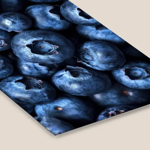 Bessen - Blauw - Fruit fotolijst zwart zonder passe partout klein -zsfeer6