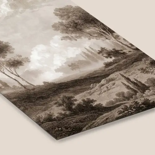 Klassiek - Landschap - Neutraal fotolijst zwart zonder passe partout klein -zsfeer6