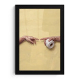 Klassiek - Kunst - Humor fotolijst zwart zonder passe partout klein -3d