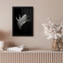 Maïskolf - Glanzend metaal - Elegant fotolijst zwart zonder passe partout klein -sfeer5