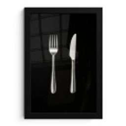 Bestek - Klassiek - Elegant fotolijst zwart zonder passe partout klein -3d