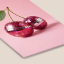 Disco - Kersen - Roze fotolijst zwart zonder passe partout klein -zsfeer6