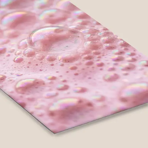 Schuim - Structuur - Roze fotolijst zwart zonder passe partout klein -zsfeer6