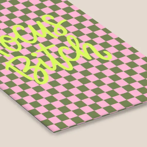Focus - Vakken - Roze fotolijst zwart zonder passe partout klein -zsfeer6