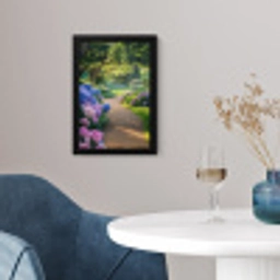 Hortensia- Park - Pad fotolijst zwart zonder passe partout klein -sfeer4
