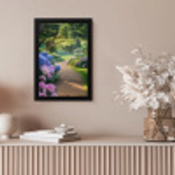 Hortensia- Park - Pad fotolijst zwart zonder passe partout klein -sfeer5