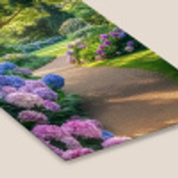 Hortensia- Park - Pad fotolijst zwart zonder passe partout klein -zsfeer6