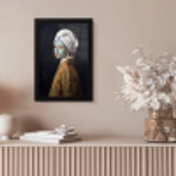 Iconisch - Modern - Kleurrijk fotolijst zwart zonder passe partout klein -sfeer5