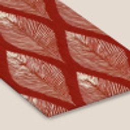 Bladeren - Rood - Elegant fotolijst zwart zonder passe partout klein -zsfeer6