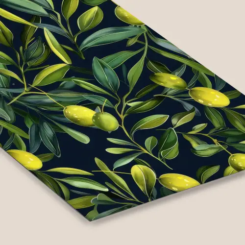 Citroenen - Bladeren - Natuurlijk fotolijst zwart zonder passe partout klein -zsfeer6