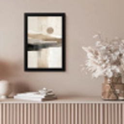 Minimalistisch - Landschap - Dimensie fotolijst zwart zonder passe partout klein -sfeer5
