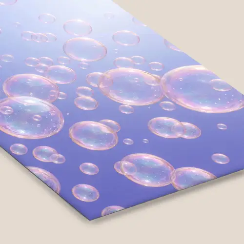 Pastel - Bubbels - Dromerig fotolijst zwart zonder passe partout klein -zsfeer6