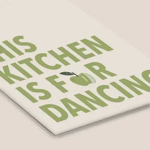 Quote - Appel - Illustratie fotolijst zwart zonder passe partout klein -zsfeer6