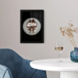 Rose - Strik - Bestek fotolijst zwart zonder passe partout klein -sfeer4