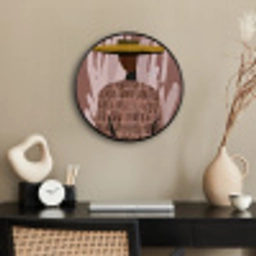 Abstract - Figuur - Illustratie - Hoed Fotolijst rond zonder passe partout klein -sfeer1