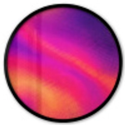 Abstract - Patroon - Kleurverloop Fotolijst rond zonder passe partout klein -3d