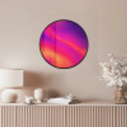 Abstract - Patroon - Kleurverloop Fotolijst rond zonder passe partout klein -sfeer3