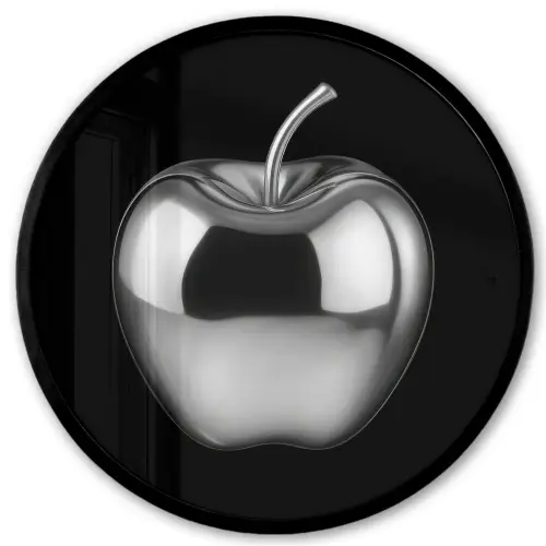Appel - Metallic - Symmetrisch Fotolijst rond zonder passe partout klein -3d