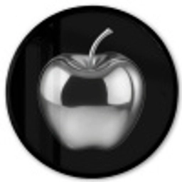Appel - Metallic - Symmetrisch Fotolijst rond zonder passe partout klein -3d
