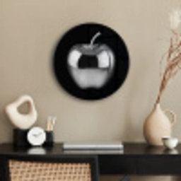 Appel - Metallic - Symmetrisch Fotolijst rond zonder passe partout klein -sfeer1