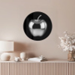 Appel - Metallic - Symmetrisch Fotolijst rond zonder passe partout klein -sfeer3