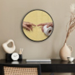 Klassiek - Kunst - Humor Fotolijst rond zonder passe partout klein -sfeer1