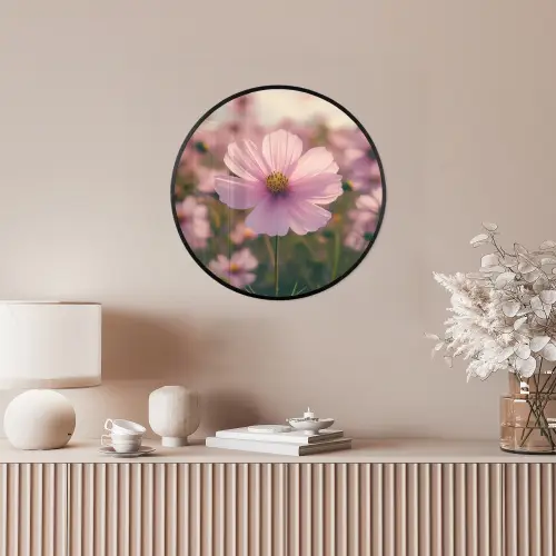 Bloemen - Paars - Wazig Fotolijst rond zonder passe partout klein -sfeer3
