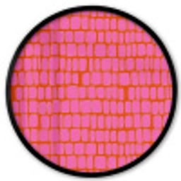 Organisch - Raster - Roze Fotolijst rond zonder passe partout klein 856 -3d